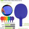 Champion Sports PN5 All-Plastic Table Tennis Racket, Assorted