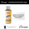 Champion Sports Penalty Marker Spray, 4 oz, White