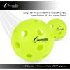 Champion Sports Roto Molded Outdoor Pickleball Ball Set(Tournament Indoor (USAPA Approved – Welded Seams))