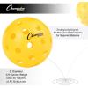 Champion Sports Roto Molded Outdoor Pickleball Ball Set(Tournament Outdoor (USAPA Approved – Welded Seams))