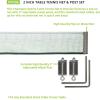 Champion Sports Table Tennis Net & Post Set, 2″