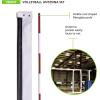 Champion Sports VBANT Volleyball Antenna Set,Red/White