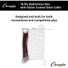 Champion Sports12-Ply Badminton Net(Maroon)
