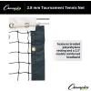 Champion Sports3.6 mm Tournament Tennis Net(Black)