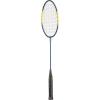 Champion Sports 26″ Steel Single Shaft Badminton Racket with Nylon Coated Steel Strings (Single Racket) – Blue/Yellow – for All Skill Levels