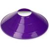 Champion Sports 7.5″ Diameter Flexible Saucer Field Cone for Athletics and Social Distancing, Purple