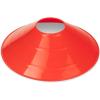 Champion Sports 7.5″ Diameter Flexible Saucer Field Cone for Athletics and Social Distancing, Red