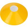 Champion Sports 7.5″ Diameter Flexible Saucer Field Cone for Athletics and Social Distancing, Yellow