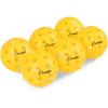 Champion Sports Roto Molded Outdoor Pickleball Ball Set(Tournament Outdoor (USAPA Approved – Welded Seams))