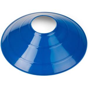 Champion Sports 7.5″ Diameter Flexible Saucer Field Cone for Athletics and Social Distancing, Blue