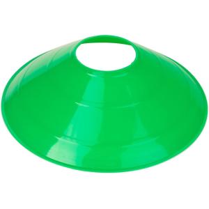 Champion Sports 7.5″ Diameter Flexible Saucer Field Cone for Athletics and Social Distancing, Green