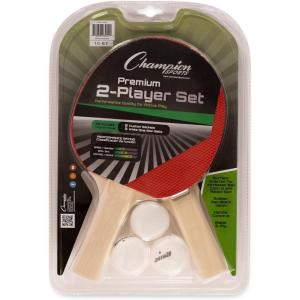 Champion Sports Champion Sports Table Tennis Net(Black/Red)
