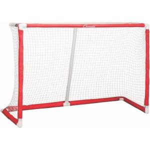 Champion Sports Floor Hockey Collapsible Goal ((Red)