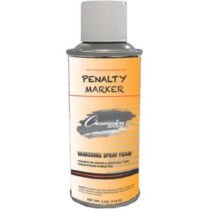Champion Sports Penalty Marker Spray, 4 oz, White