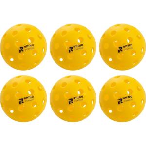 Champion Sports Roto Molded Outdoor Pickleball Ball Set(Recreational Outdoor (Seamless))