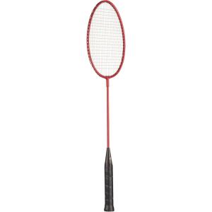 Champion SportsSteel Shaft/Frame Badminton Racket(Red)