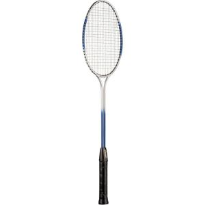 Champion SportsTempered Steel Twin Shaft Badminton(Silver and Blue)