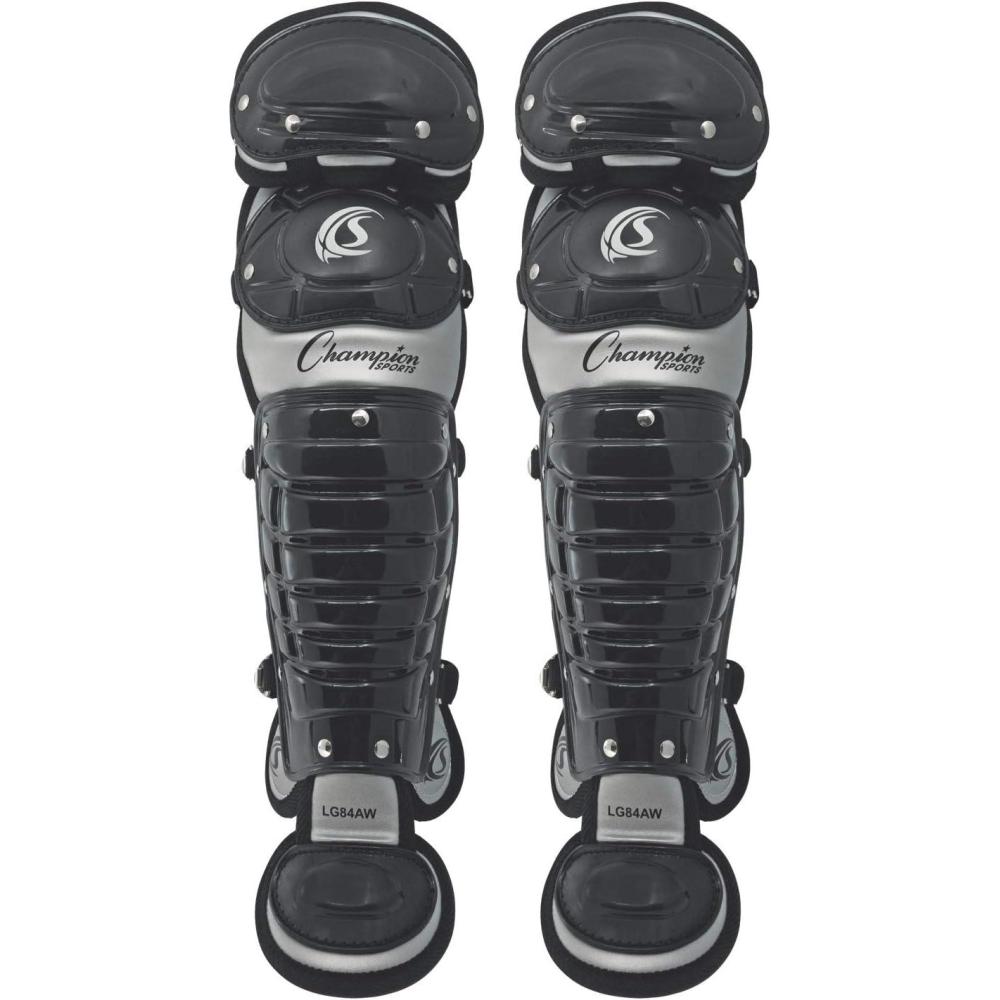 image:imageChampion Sports 11L Double Knee Full Wing Shin Guards with Wraparound Padding Ages 79