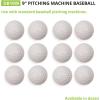 Champion Sports Pitching Machine Baseball(White)