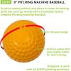 Champion Sports Pitching Machine Baseball(Yellow)