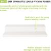 Champion Sports Pitching Rubber(White)