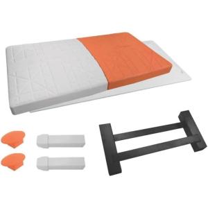 Champion Sports Official Size Safety Breakaway Baseball Double First Base – Molded Rubber Quick Release Double First Base Set