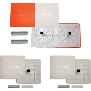 Champion Sports Recreational Safety Breakaway Baseball Base Set with Breakway Double First Base – Release On Impact Safety Base Set