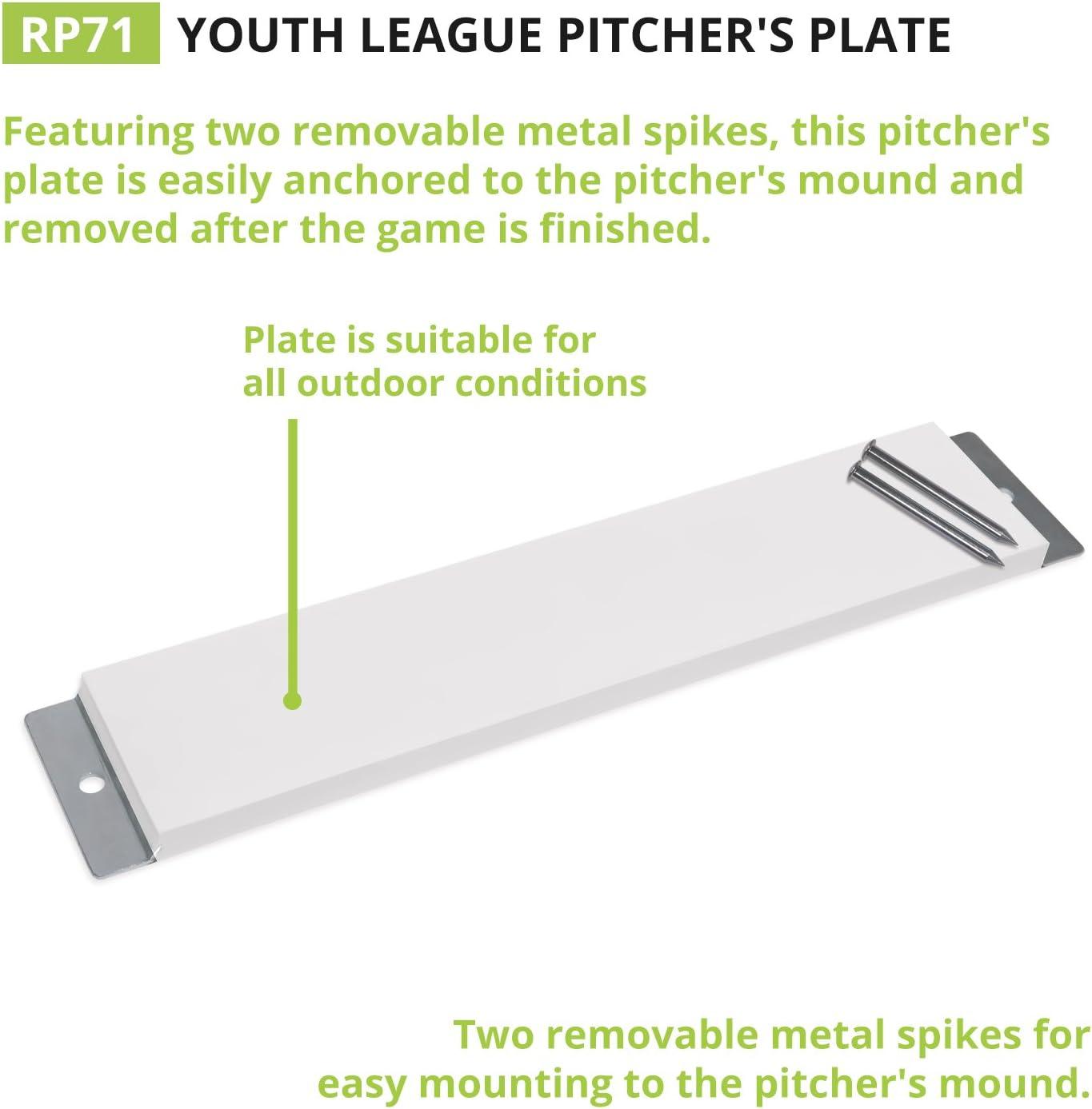 image:imageChampion Sports Heavy Duty Rubber Pitchers Plate All Weather Youth Size Pitchers Plate