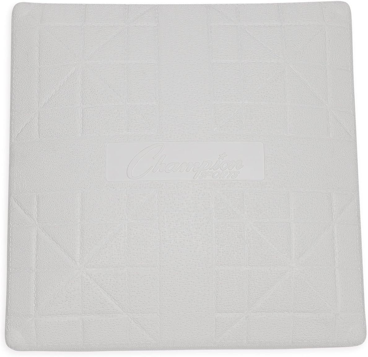 image:imageChampion Sports Magnetic Breakaway Base Hollywood Type Magnet Break Free Youth Baseball Safety Baseball Base with Anchor Plug Stanchion amp Pan 3 Interchangable Plates with One Base