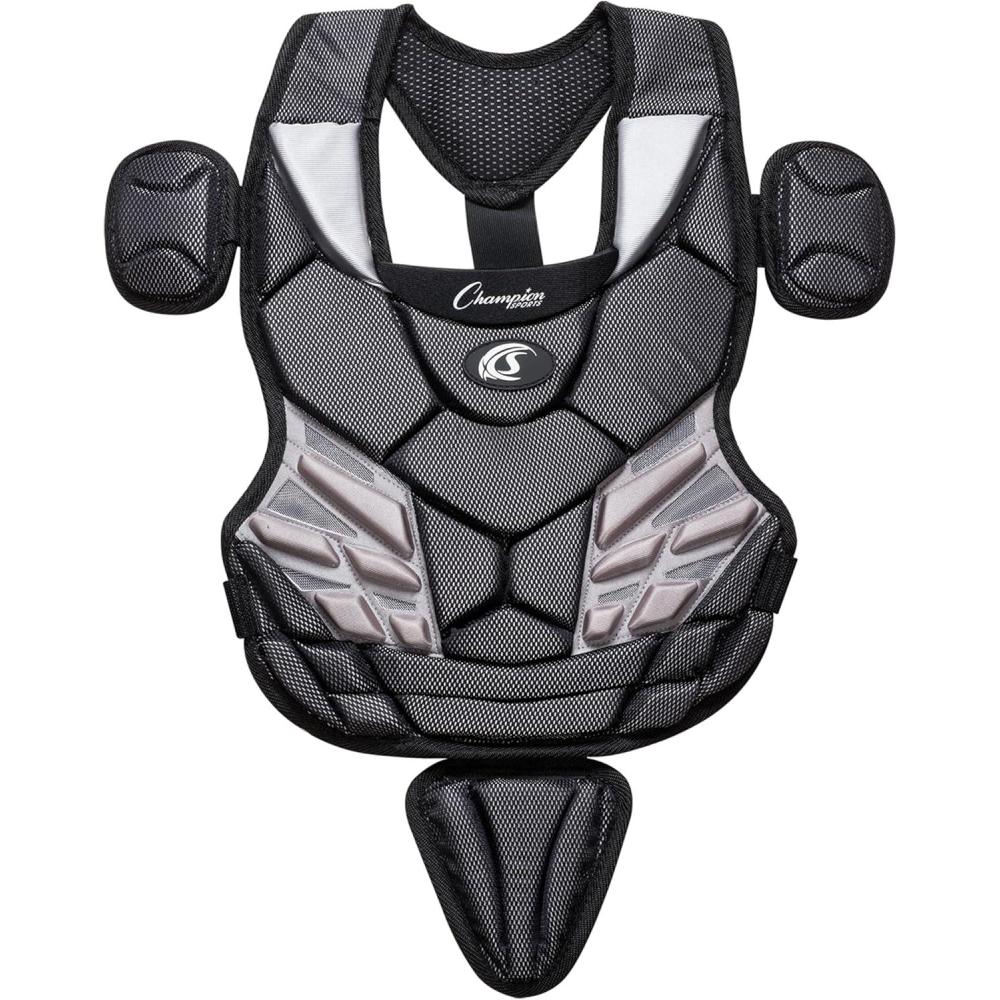 image:imageChampion Sports 11 Lightweight Multilayered Youth Models Baseball Chest Protector Removable Shoulder Cap and Tail Chest Protector Ages 79