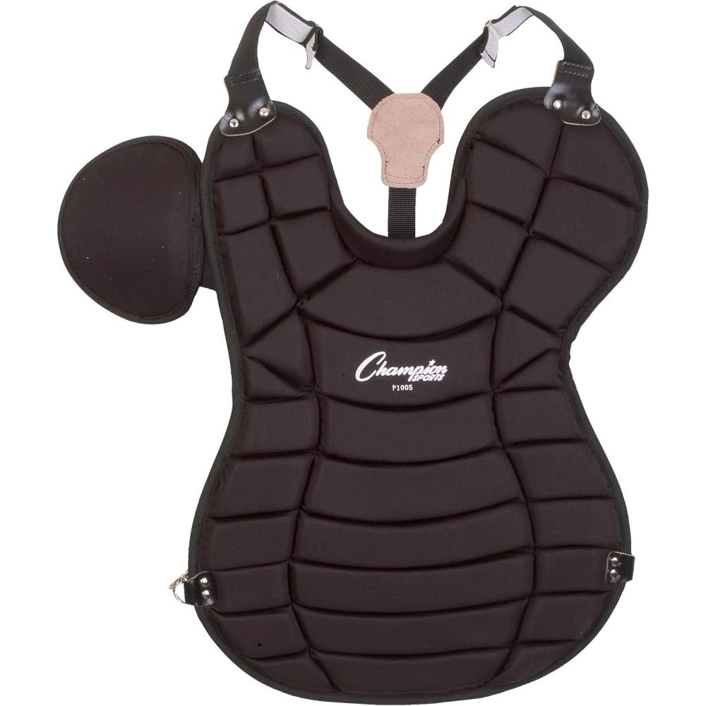 image:imageChampion Sports 17 Lightweight Multilayered Pro Adult Model Chest Protector Removable Shoulder Cap Chest Protector Ages 1618