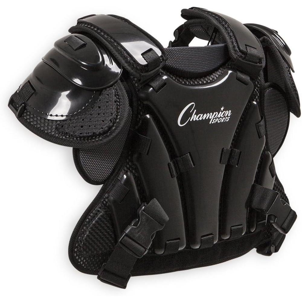 image:imageChampion Sports Umpire Chest Protector 3 Millimeter Molded Plate Armor Style Softball amp Baseball Chest Protector Black