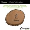 Champion Sports 11.5″ Fielder’s Glove – Synthetic Leather Front and Back for Comfort Grip | Double Bar Open Web and Conventional Back Design for Versatility | Age: Elementary | Right-Handed Glove