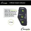 Champion Sports 3 Wheel Plastic Baseball Umpire Count Indicator – Counts Strikes, Balls and Outs