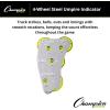 Champion Sports 4 Wheel Stainless Steel Umpire Indicator – Counts Strikes, Balls, Outs and Innings