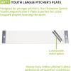 Champion Sports Heavy Duty Rubber Pitcher’s Plate – All- Weather Youth Size Pitcher’s Plate