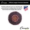 Champion Sports Leather Baseball Set: Dozen Indoor / Outdoor Genuine Leather Official League Baseballs for Practice Training or Real Game – OLB10 Pack of 12