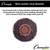Champion Sports Leather Baseball Set: Dozen Indoor / Outdoor Genuine Leather Official League Baseballs for Practice Training or Real Game – OLBXX Pack of 12