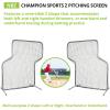 Champion Sports Z Baseball Pitching Screen – Reversible Design Baseball Pitching Screen for Versatility and Safety – Baseball Pitching Screen Easy Setup and Enhanced Protection