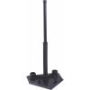 Champion Sports Deluxe Batting Tee – Mounted on Official Home Plate, Adjustable Telescopic Molded Rubber Tee, Multiple Style Options – Singles & Sets Available(3 Position)