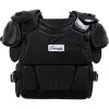 Champion Sports Low Rebound Foam Professional Model Chest Protector – 12″ – Black