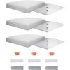 Champion Sports Official Size Safety Breakaway Baseball Base Set – Quick Release Baseball Base Set