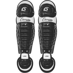 Champion Sports 11″ L Single Knee Shin Guards with Wrap-Around Padding – Ages: 7-9