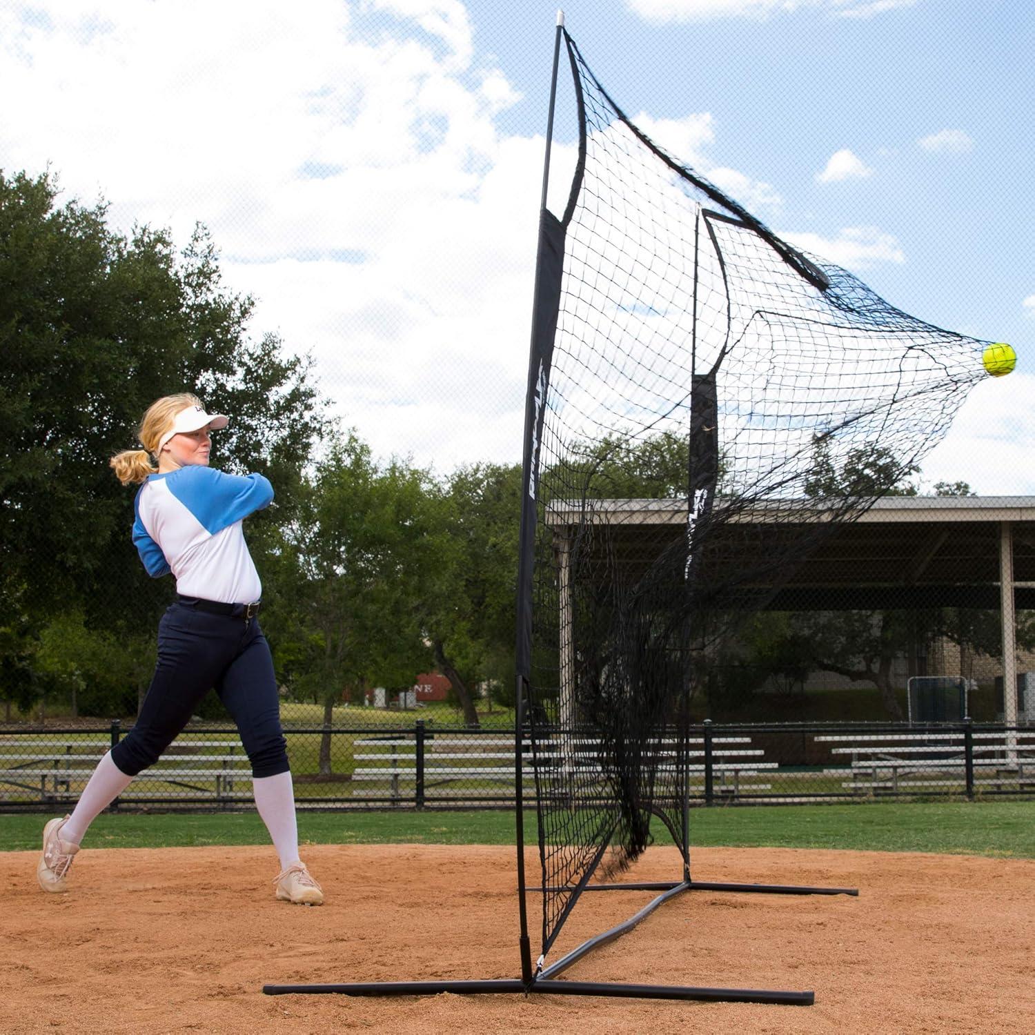 image:imageChampion Sports Baseball Softball Net Rhino Flex Baseball Softball Pitching and Batting Training Net Portable Hitting and Throwing Practice Net
