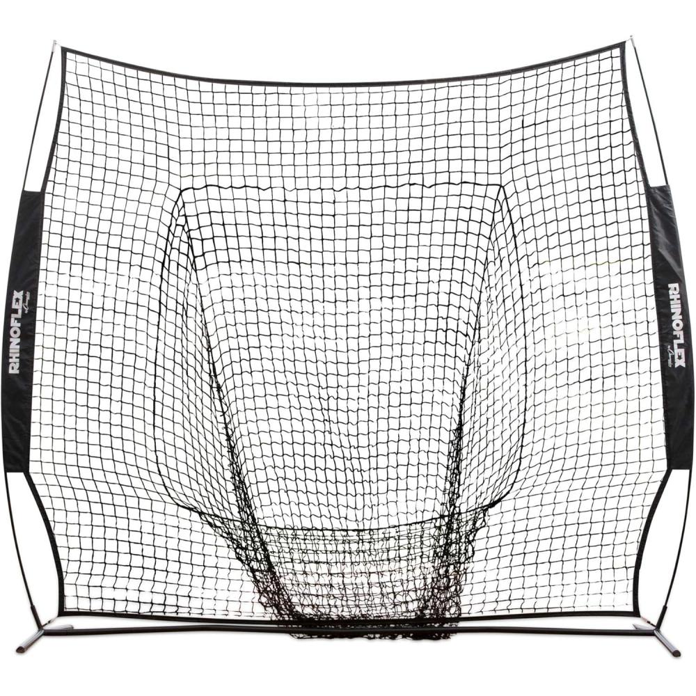 image:imageChampion Sports Baseball Softball Net Rhino Flex Baseball Softball Pitching and Batting Training Net Portable Hitting and Throwing Practice Net