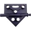Champion Sports 5-Position Batting Tee – Mounted Adjustable Telescopic Batting Tee With 5 Hitting Zones