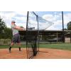 Champion Sports Baseball Softball Net: Rhino Flex Baseball / Softball Pitching and Batting Training Net – Portable Hitting and Throwing Practice Net
