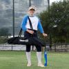 Champion Sports Baseball Softball Net: Rhino Flex Baseball / Softball Pitching and Batting Training Net – Portable Hitting and Throwing Practice Net