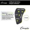 Champion Sports Baseball Umpire 4-Wheel Call Order Indicator, Black