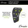 Champion Sports Baseball Umpire 4-Wheel Call Order Indicator, Black